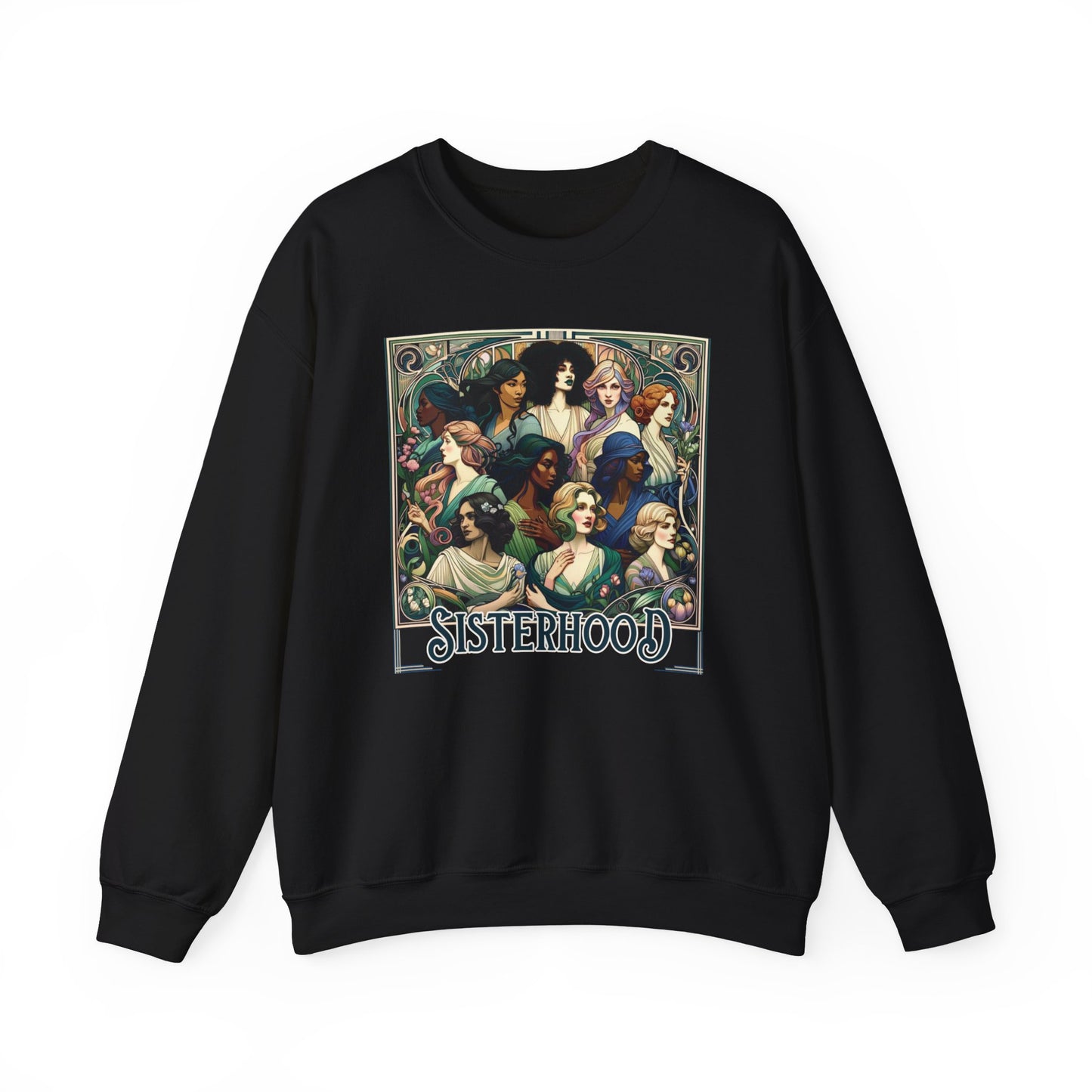 Sisterhood Unisex Crewneck Sweatshirts - Cosy Comfort & Empowerment Blended Seamlessly