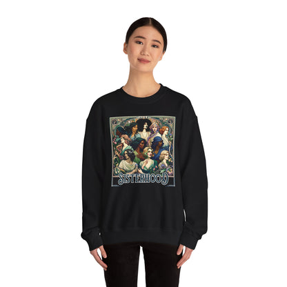 Sisterhood Unisex Crewneck Sweatshirts - Cosy Comfort & Empowerment Blended Seamlessly