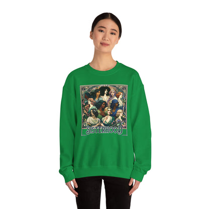 Sisterhood Unisex Crewneck Sweatshirts - Cosy Comfort & Empowerment Blended Seamlessly