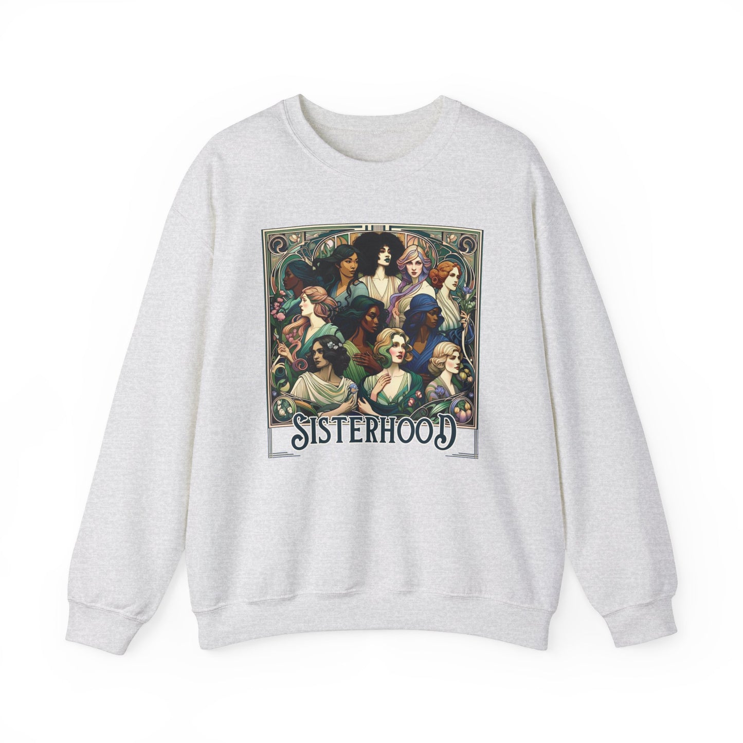 Sisterhood Unisex Crewneck Sweatshirts - Cosy Comfort & Empowerment Blended Seamlessly