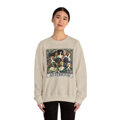 Sisterhood Unisex Crewneck Sweatshirts - Cosy Comfort & Empowerment Blended Seamlessly