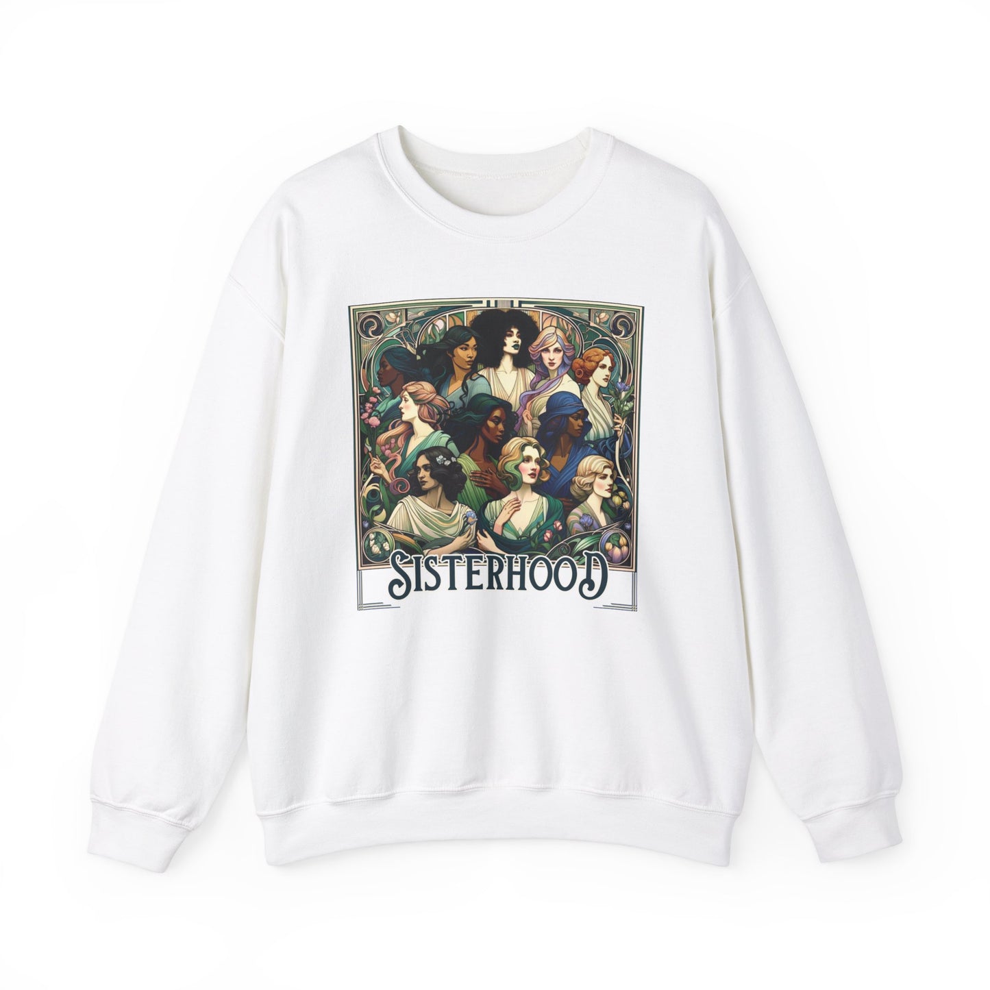 Sisterhood Unisex Crewneck Sweatshirts - Cosy Comfort & Empowerment Blended Seamlessly