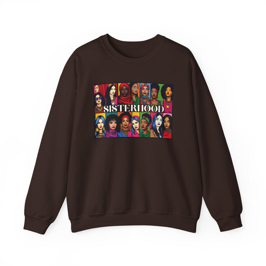 Sustainable and Ethical Sisterhood Unisex Crewneck Sweatshirts