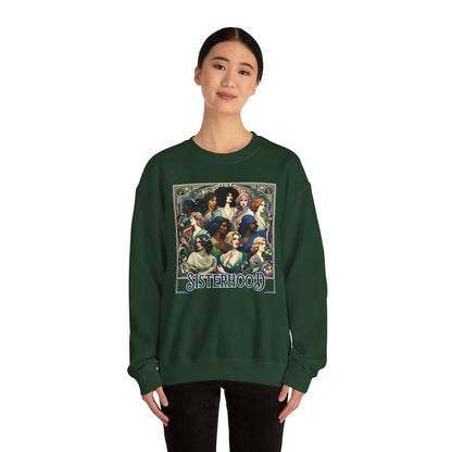 Sisterhood Unisex Crewneck Sweatshirts - Cosy Comfort & Empowerment Blended Seamlessly