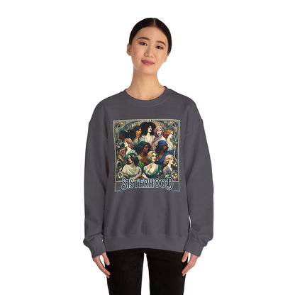 Sisterhood Unisex Crewneck Sweatshirts - Cosy Comfort & Empowerment Blended Seamlessly