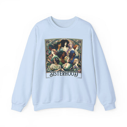 Sisterhood Unisex Crewneck Sweatshirts - Cosy Comfort & Empowerment Blended Seamlessly