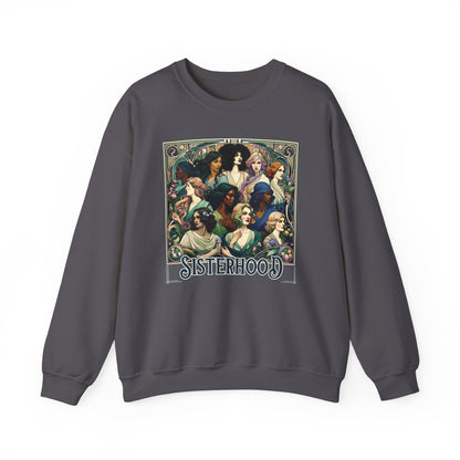 Sisterhood Unisex Crewneck Sweatshirts - Cosy Comfort & Empowerment Blended Seamlessly