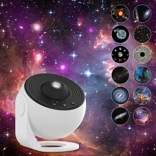 360° Rotate Planetarium Lamp Starry Sky Projector